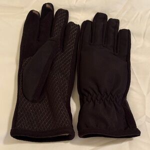 Stylish Black Women's Quilted Gloves